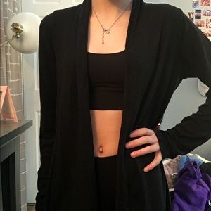Charlotte Russe Black Cardigan